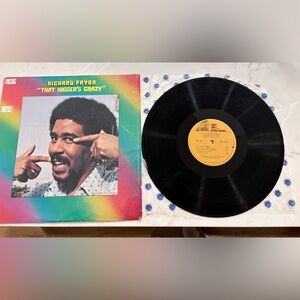 Rare Richard Pryor – That N**r’s Crazy LP (1974 Warner Bros BS 2827) VG+